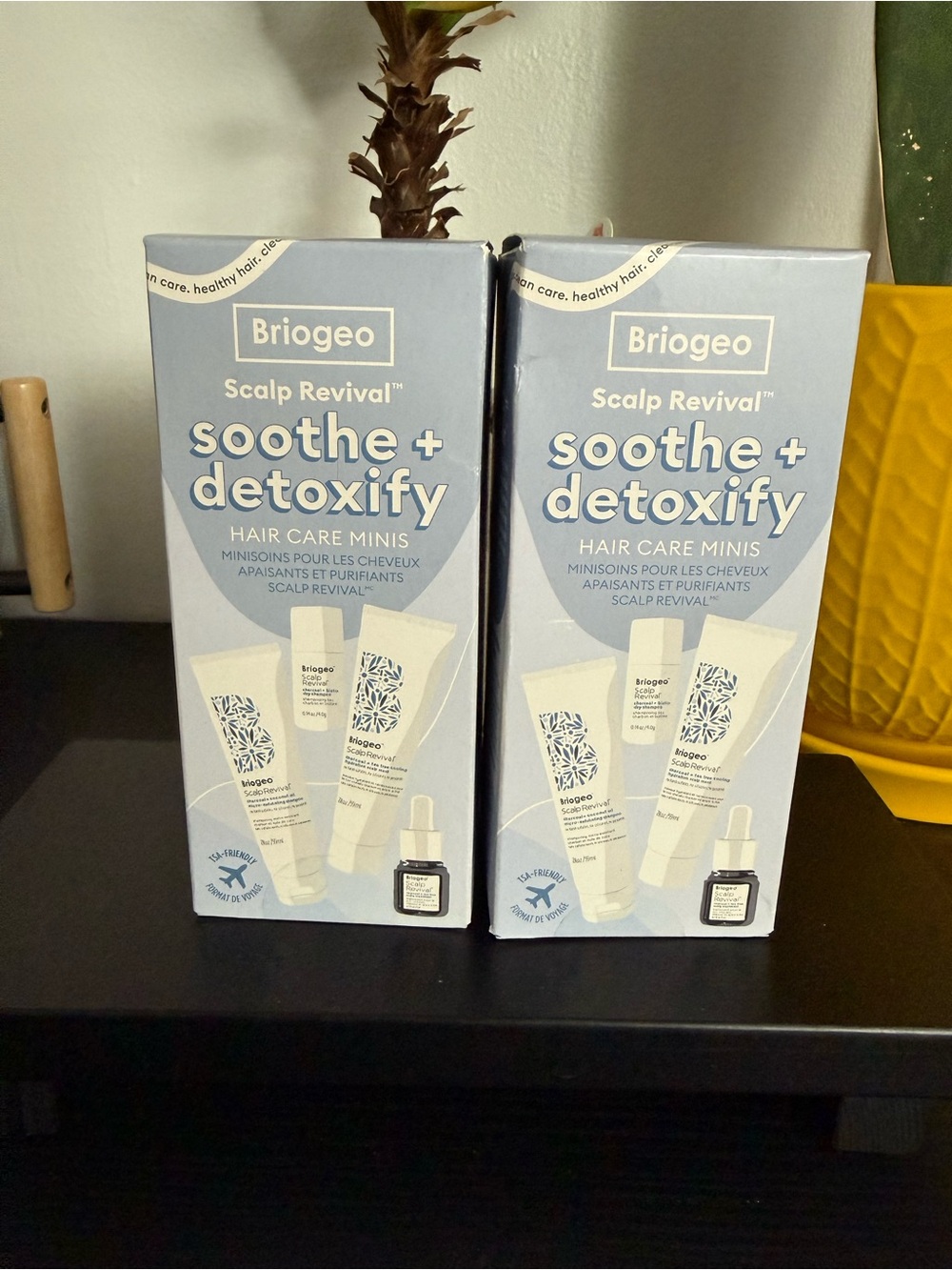 Briogeo soothe + detoxify Scalp Revival Hair Care x2